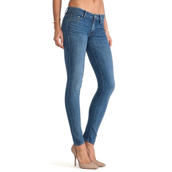 MOTHER Denim THE RASCAL Skinny Jean in Leaving Paradise Wash Size 25 - Picture 2 of 12